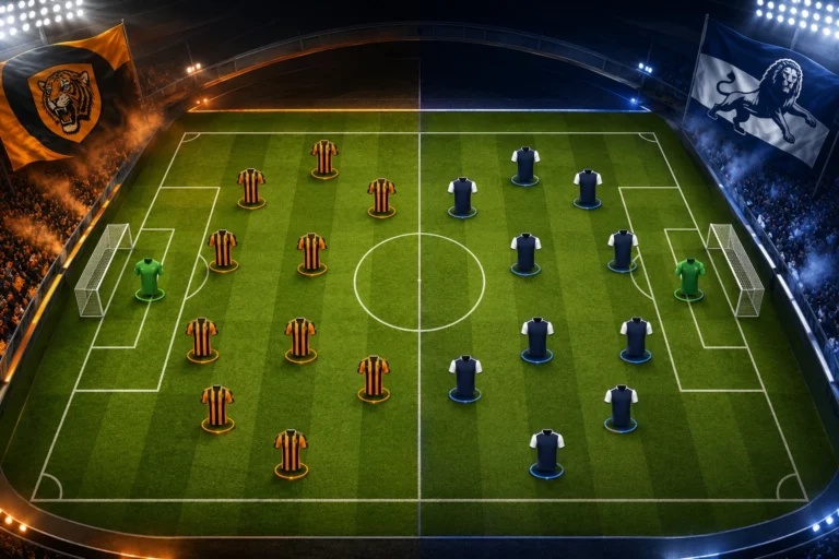 Susunan Pemain Hull City vs Millwall