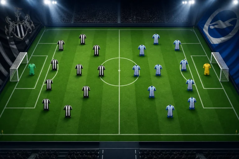 Susunan Pemain Newcastle United vs Brighton