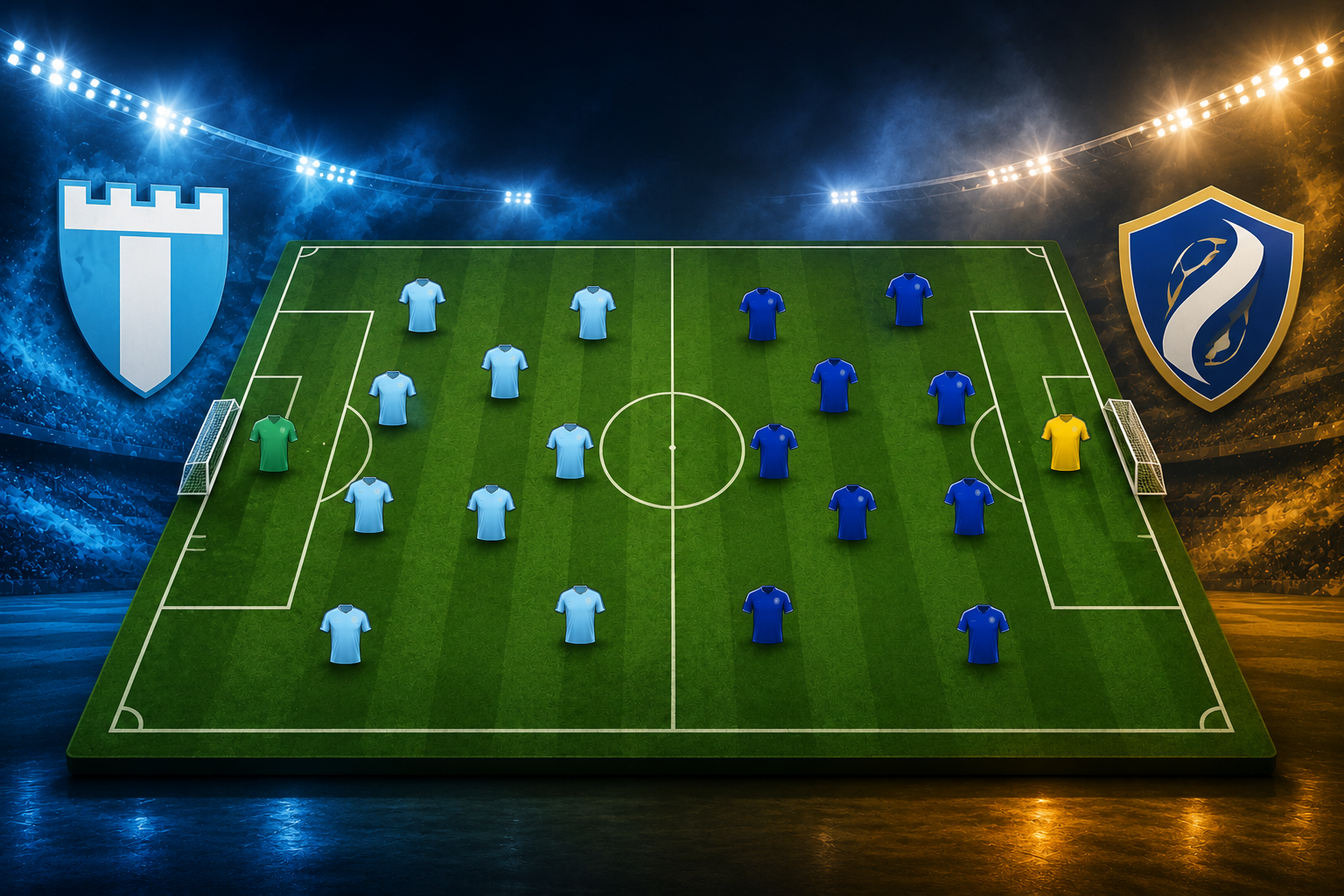 Susunan Pemain Pertandingan Malmo vs Halmstads BK