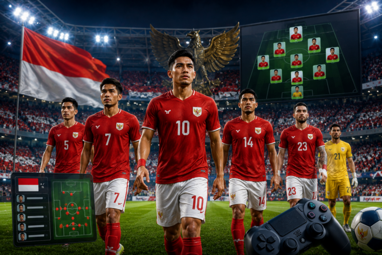Timnas Indonesia Hadir di Game Sepak Bola