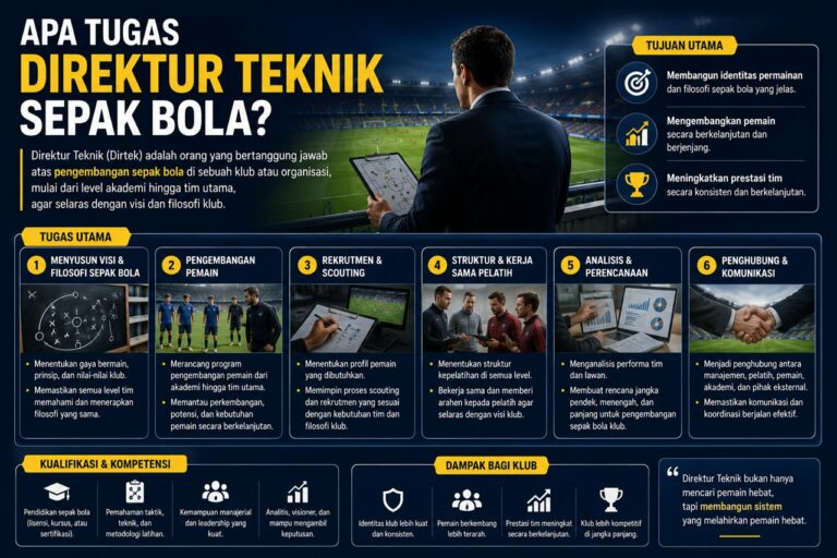 Apa Tugas Direktur Teknik Sepakbola