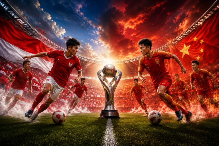 hasil Piala Asia U-17 2026 Indonesia vs China