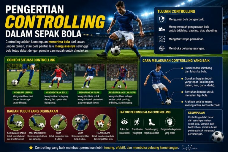 Pengertian Controlling Dalam Sepak Bola