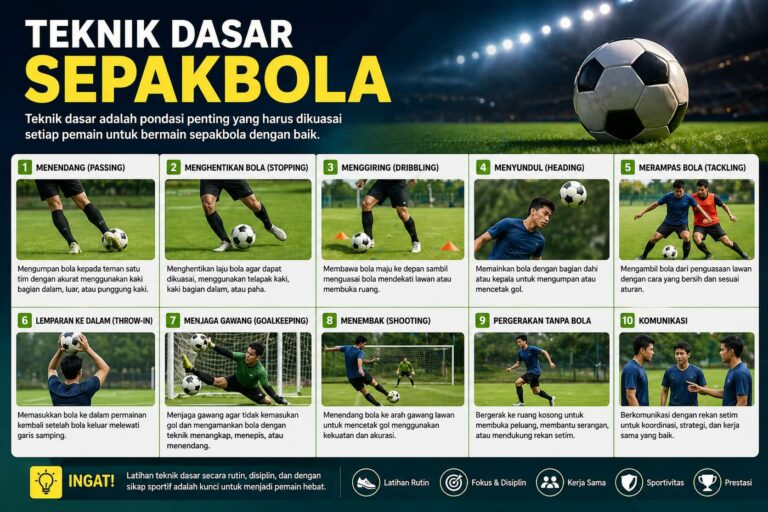 Teknik Dasar Sepakbola Apa Saja