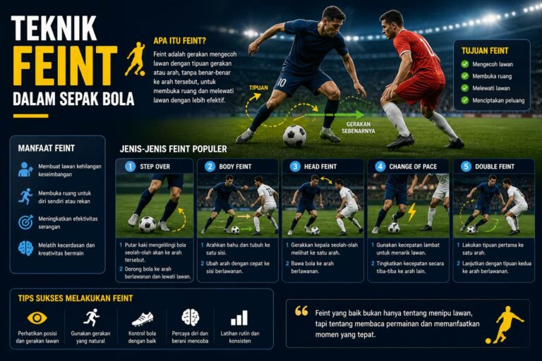 Teknik Feint Dalam Sepak Bola