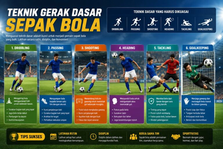 Teknik Gerak Dasar Sepak Bola
