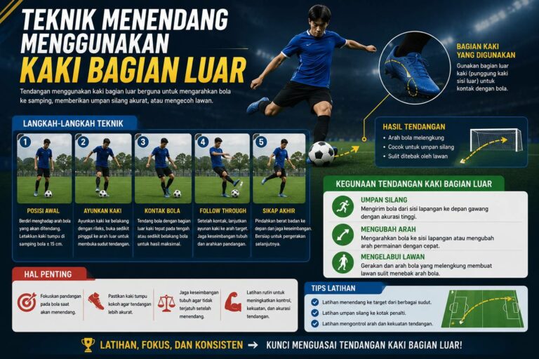 Teknik Menendang Menggunakan Kaki Bagian Luar