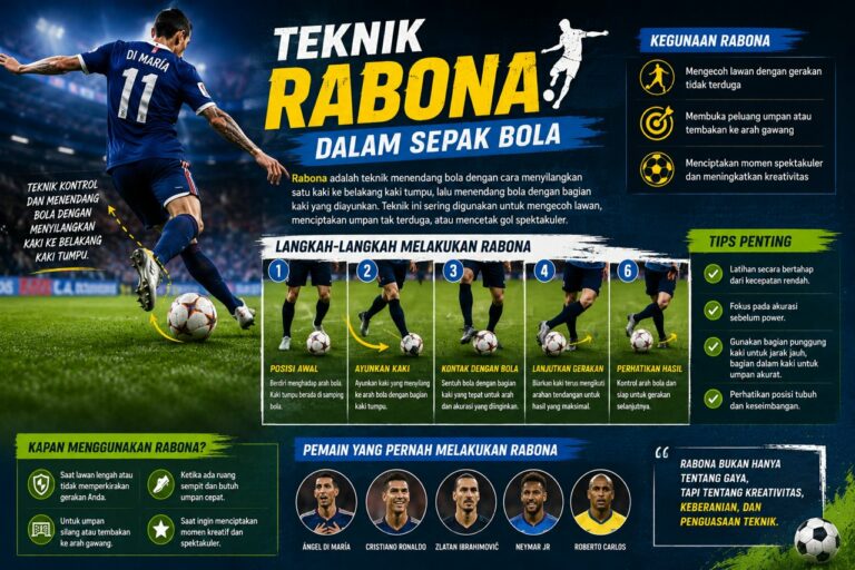 Teknik Rabona Dalam Sepak Bola
