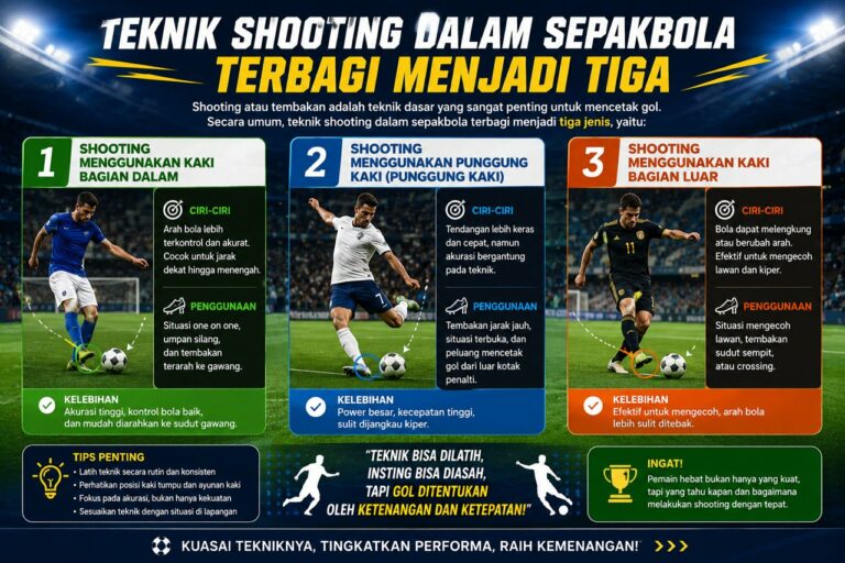 Teknik Shooting Dalam Sepakbola