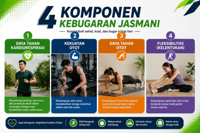4 Komponen Kebugaran Jasmani
