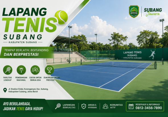 Lapang Tenis Subang Kabupaten Subang