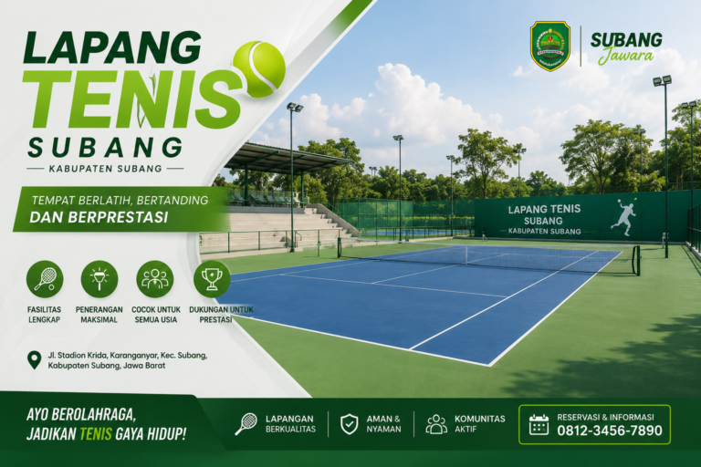 Lapang Tenis Subang Kabupaten Subang