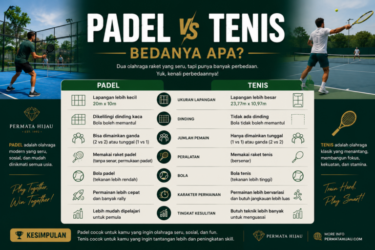 Padel Dan Tenis Bedanya