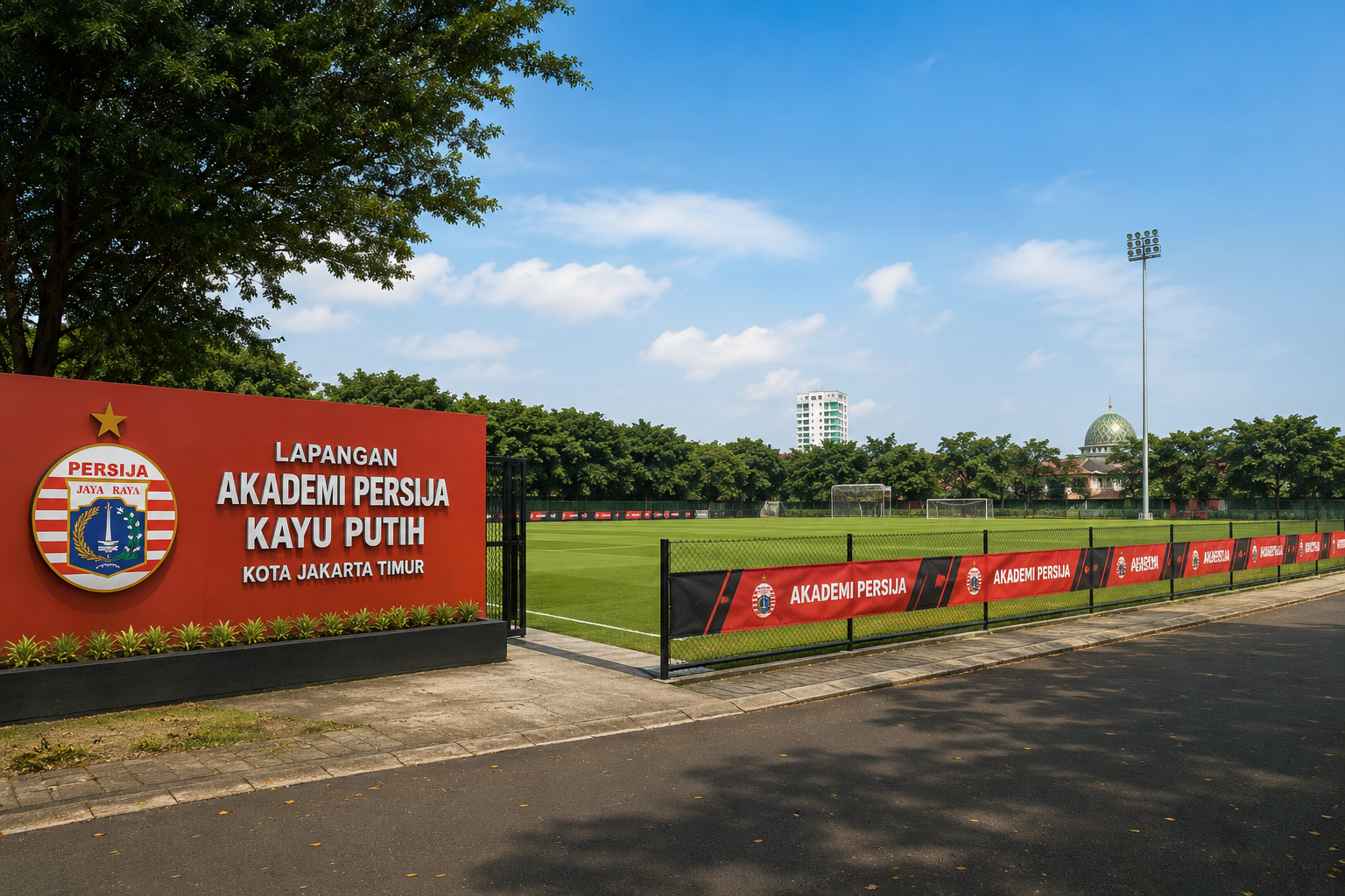 Lapangan Akademi Persija Kayu