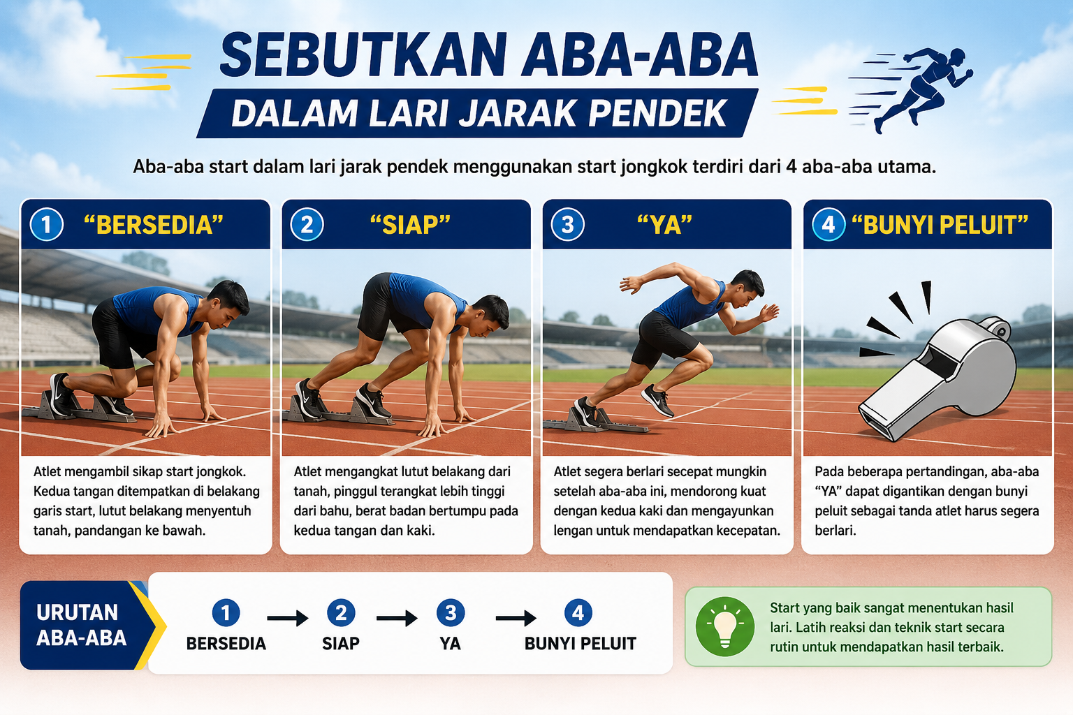 Sebutkan Aba Aba Dalam