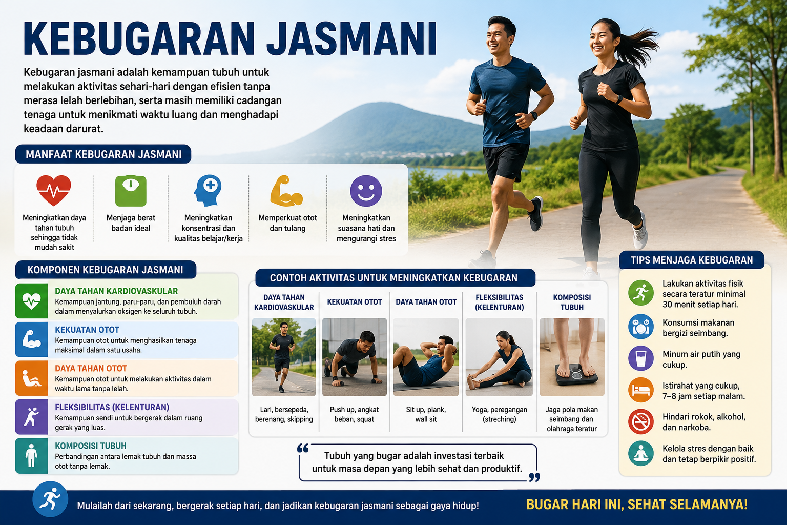 Materi Tentang Kebugaran Jasmani