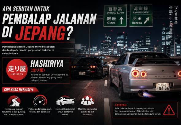 Sebutan Pembalap Jalanan Jepang