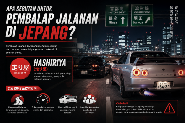 Sebutan Pembalap Jalanan Jepang
