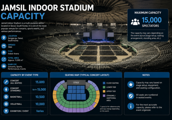Jamsil Indoor Stadium Capacity