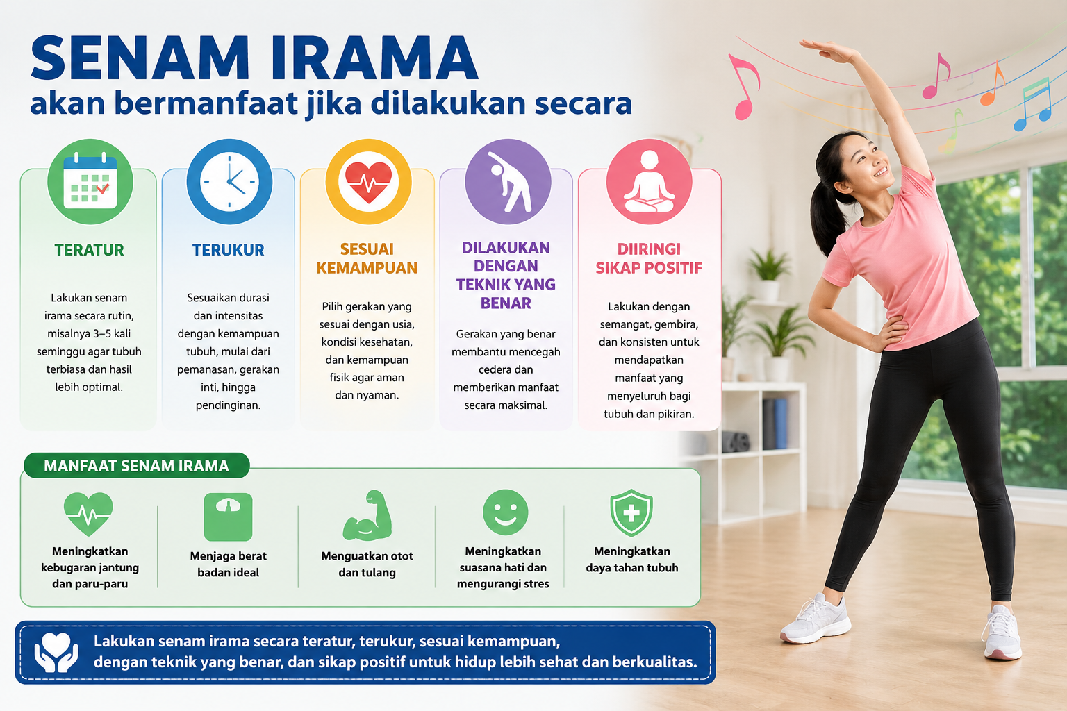 Senam Irama Akan Bermanfaat