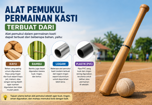 Alat Pemukul Permainan Kasti