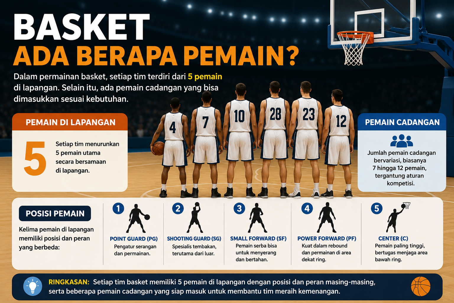 Basket Ada Berapa Pemain