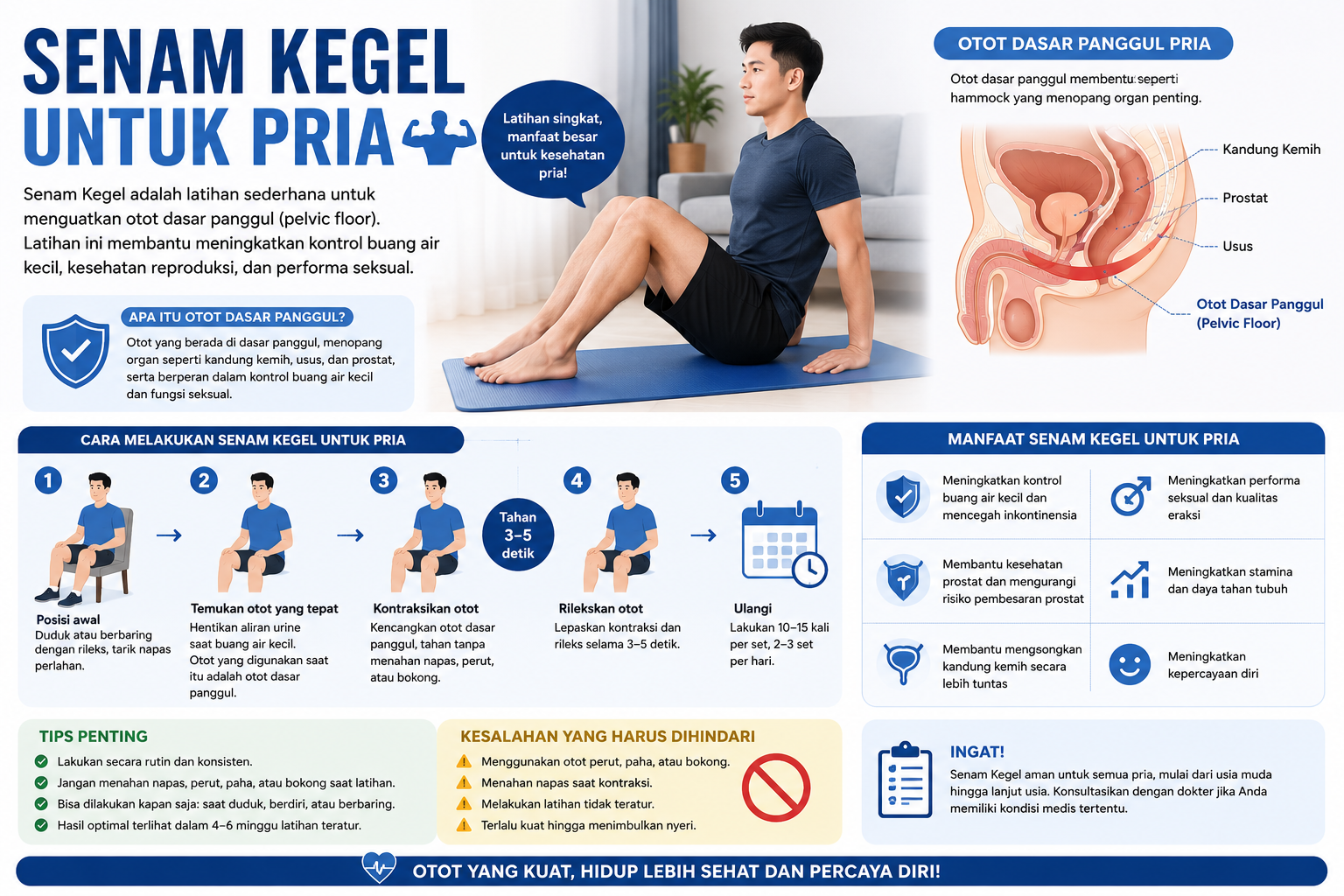 Senam Kegel Untuk Pria