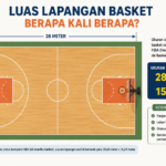 Luas Lapangan Basket Berapa