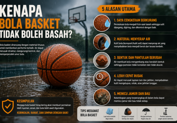 Kenapa Bola Basket Tidak Boleh Basah