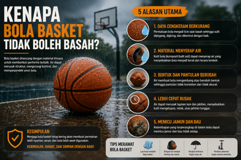 Kenapa Bola Basket Tidak Boleh Basah