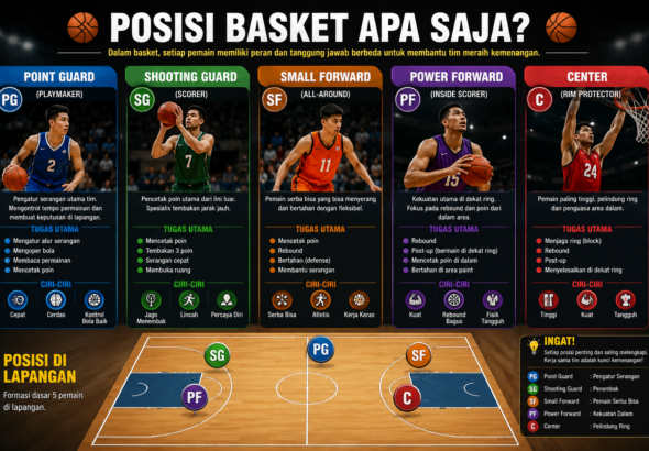 Posisi Basket Apa Saja