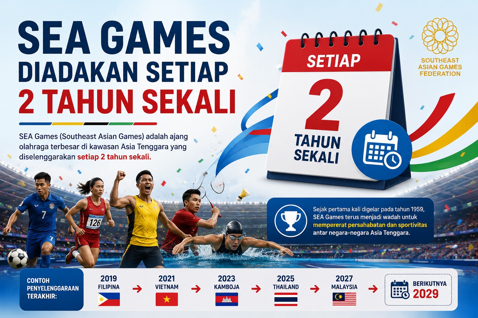 Sea Games Diadakan Setiap