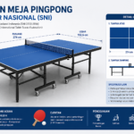 Ukuran Meja Pingpong Standar