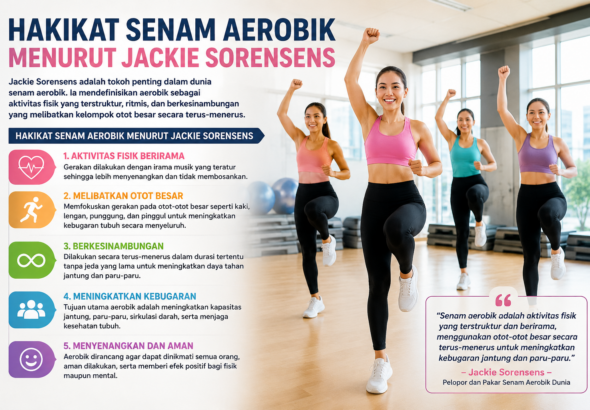 Hakikat Senam Aerobik Menurut Jackie Sorensens