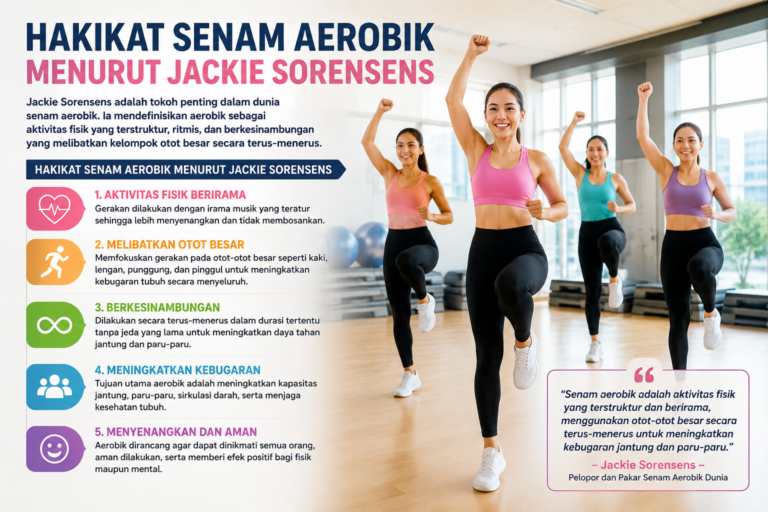Hakikat Senam Aerobik Menurut Jackie Sorensens