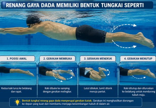 Renang Gaya Dada Memiliki