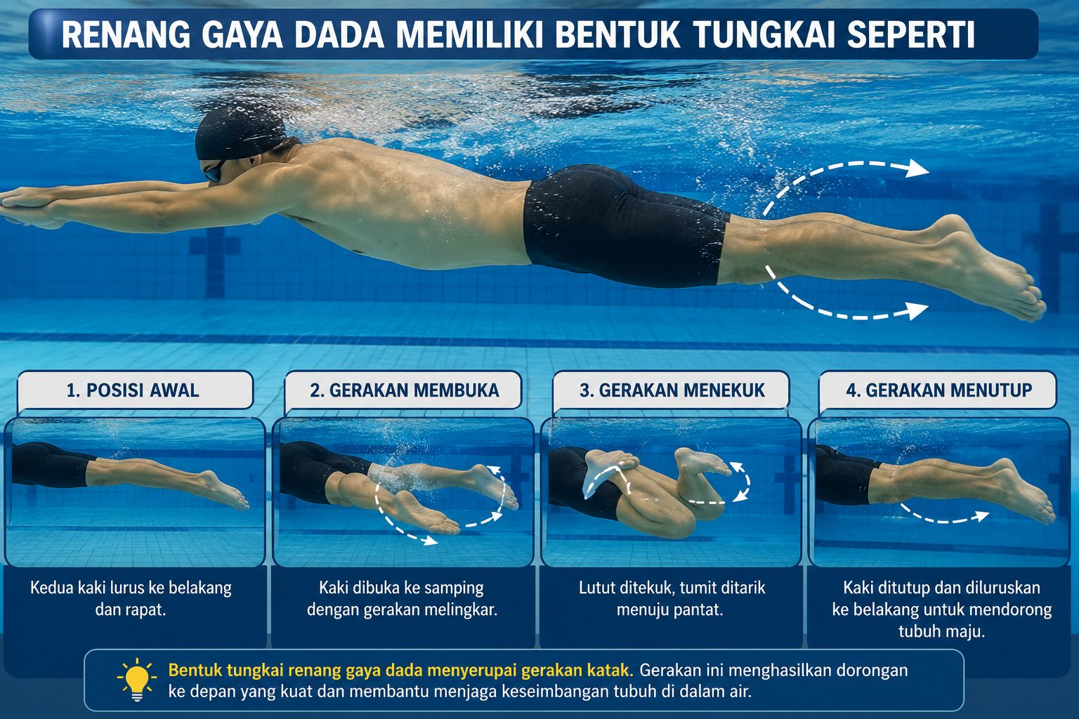 Renang Gaya Dada Memiliki