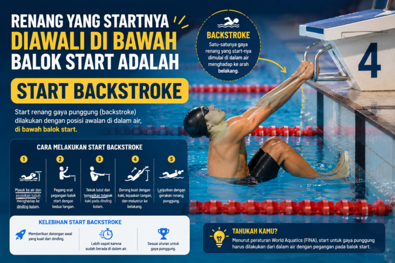 Renang Yang Startnya Diawali