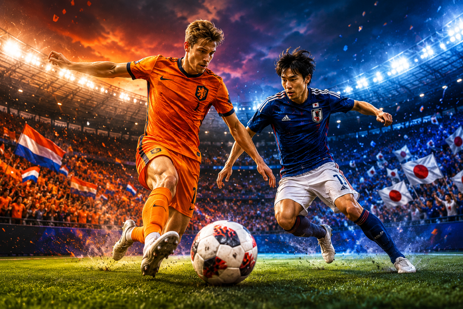 Hasil Belanda Vs Jepang