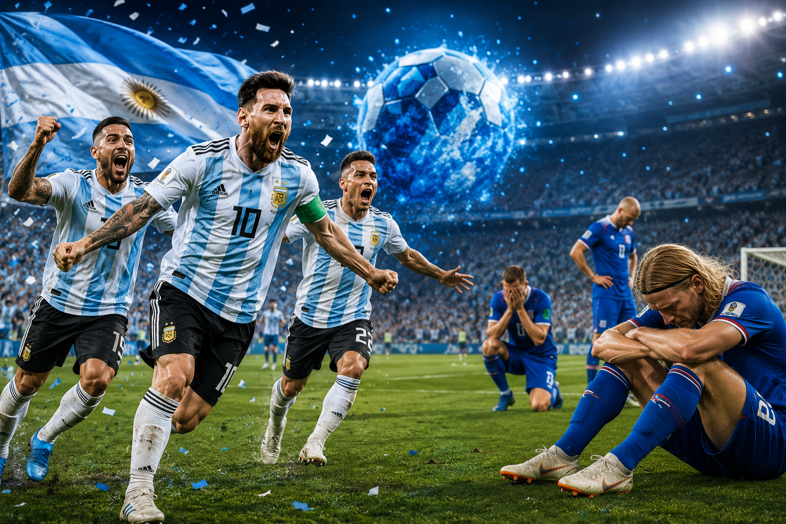 Hasil Pertandingan Argentina Vs Islandia