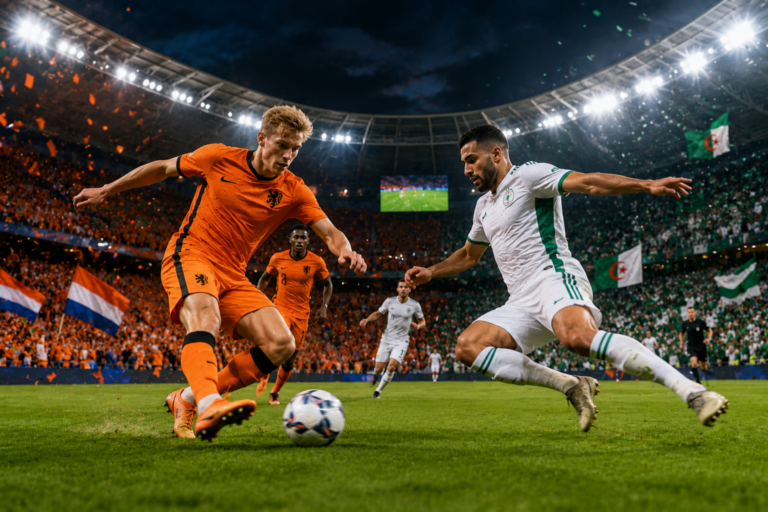 Hasil Pertandingan Belanda Vs Aljazair