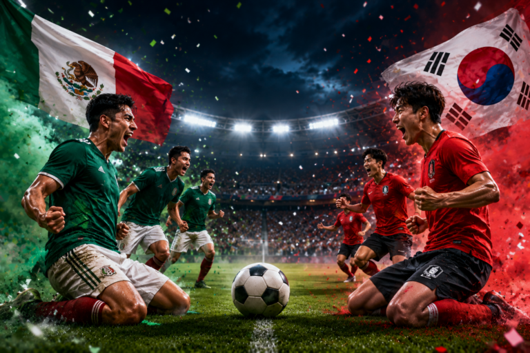 Hasil Pertandingan Mexico Vs South Korea