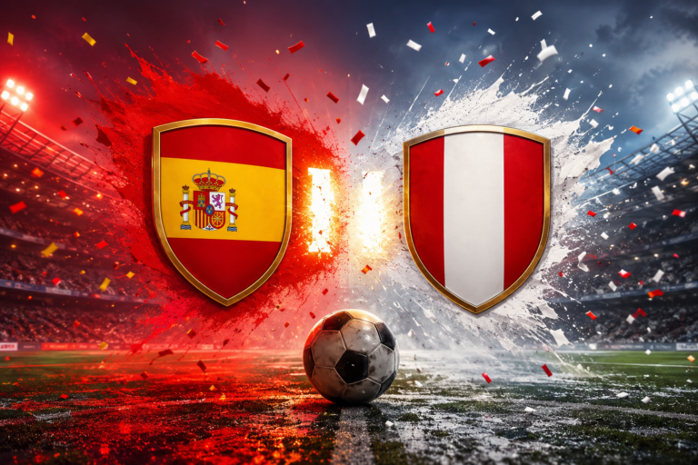 Hasil Pertandingan Spanyol Vs Peru