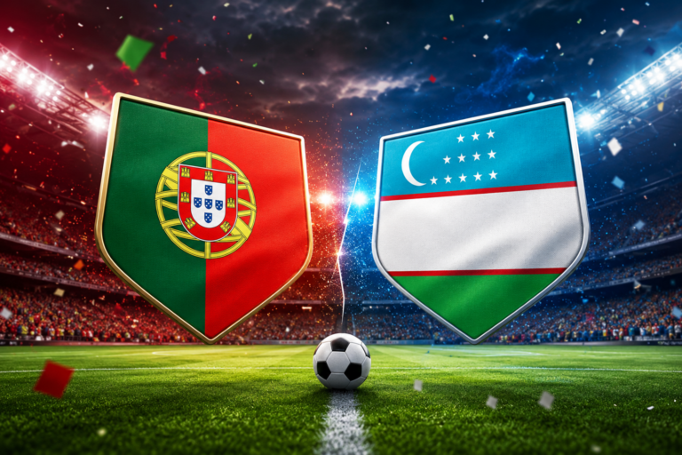 Hasil Portugal Vs Uzbekistan