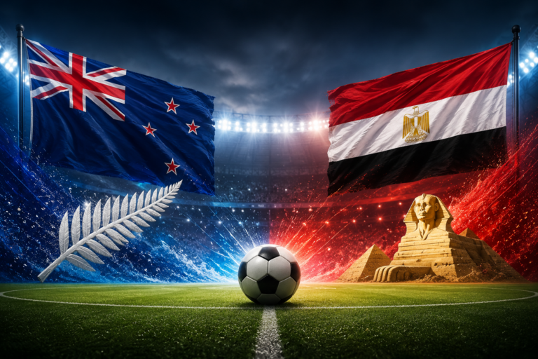 Hasil Selandia Baru Vs Mesir