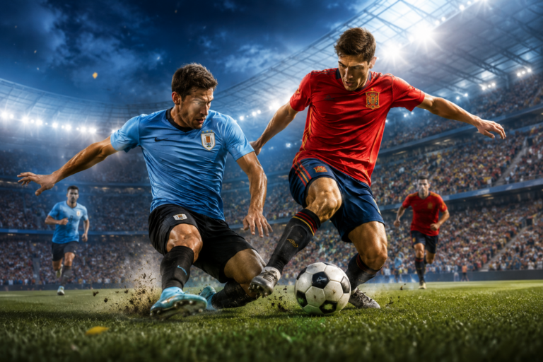 Hasil Uruguay Vs Spanyol