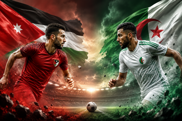 Head To Head Yordania Vs Aljazair