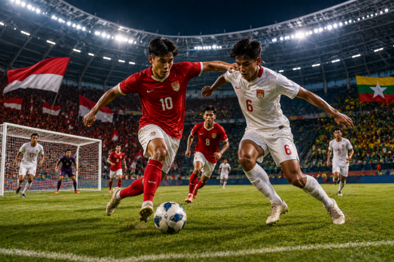 Indonesia Vs Myanmar U 19 Hari Ini