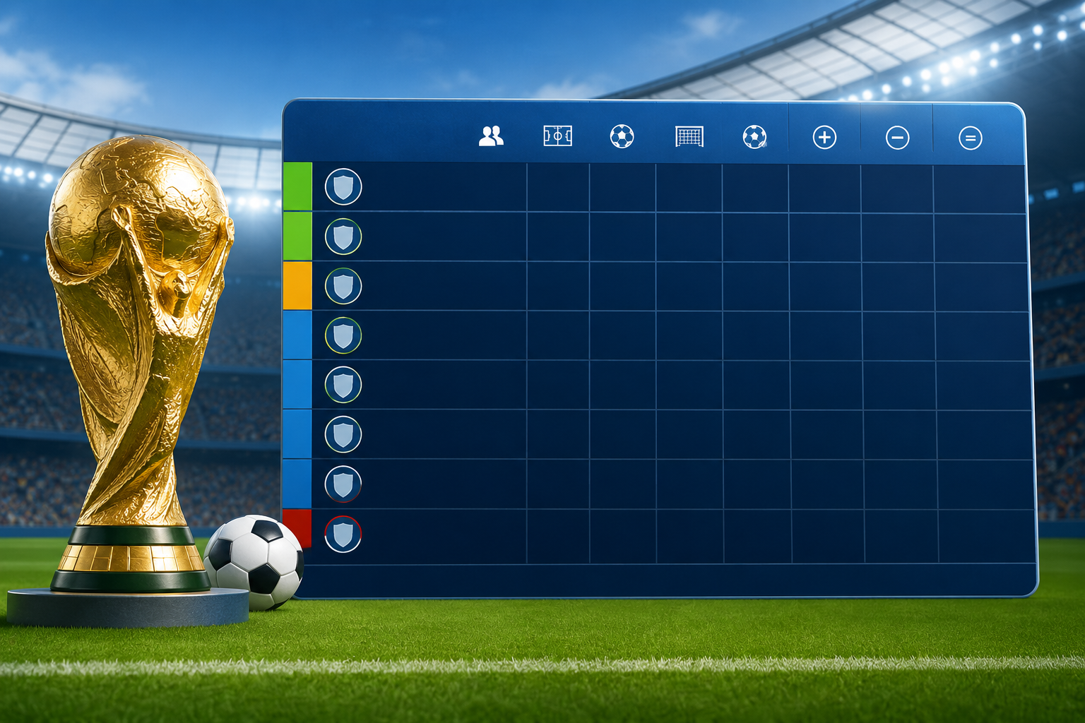 Klasemen Piala Dunia 2026