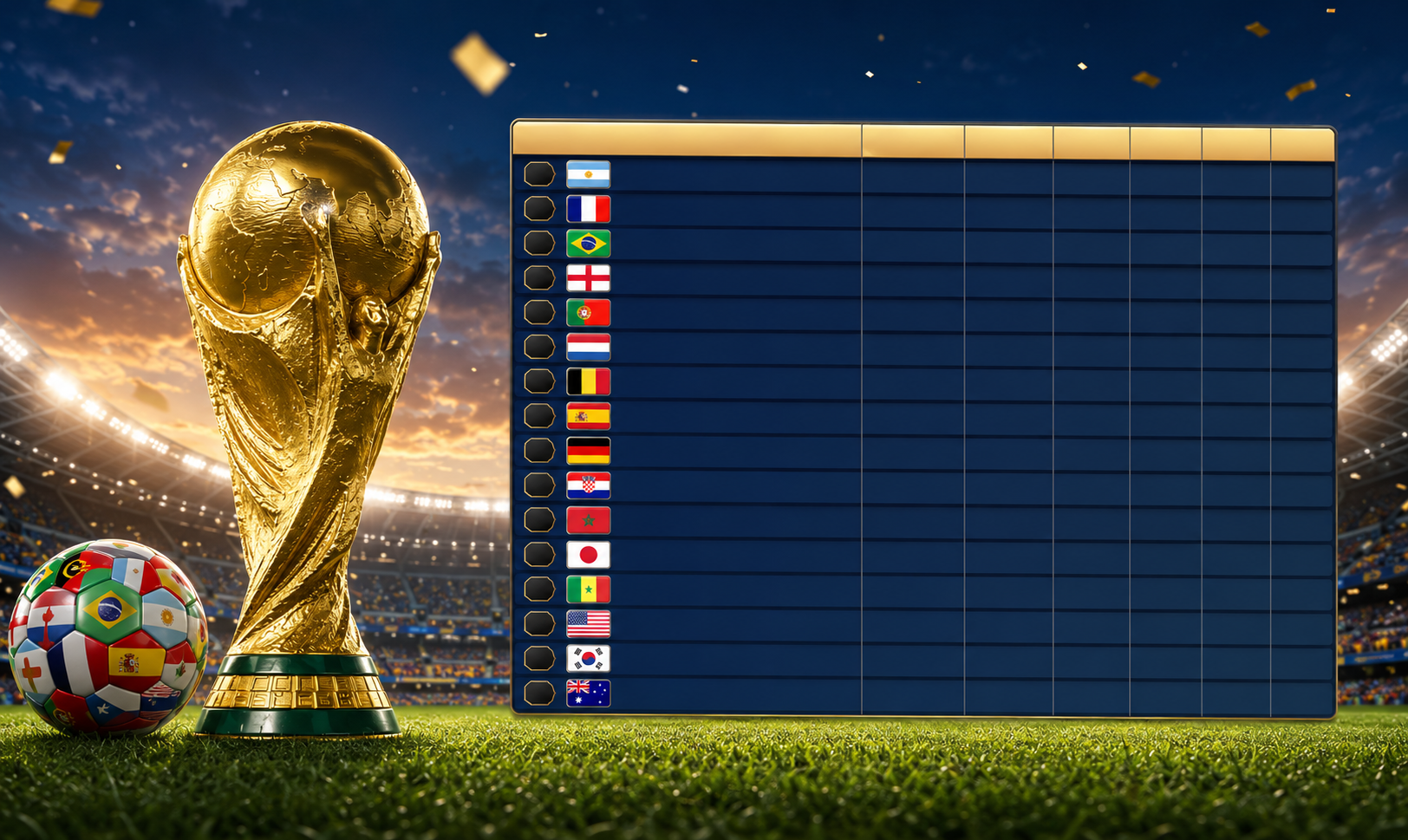 Klasemen Piala Dunia Fifa Terbaru 2026